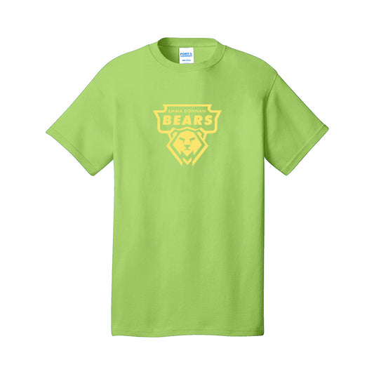 Adult - Port & Company Core Cotton Tee (Donnan Bear)