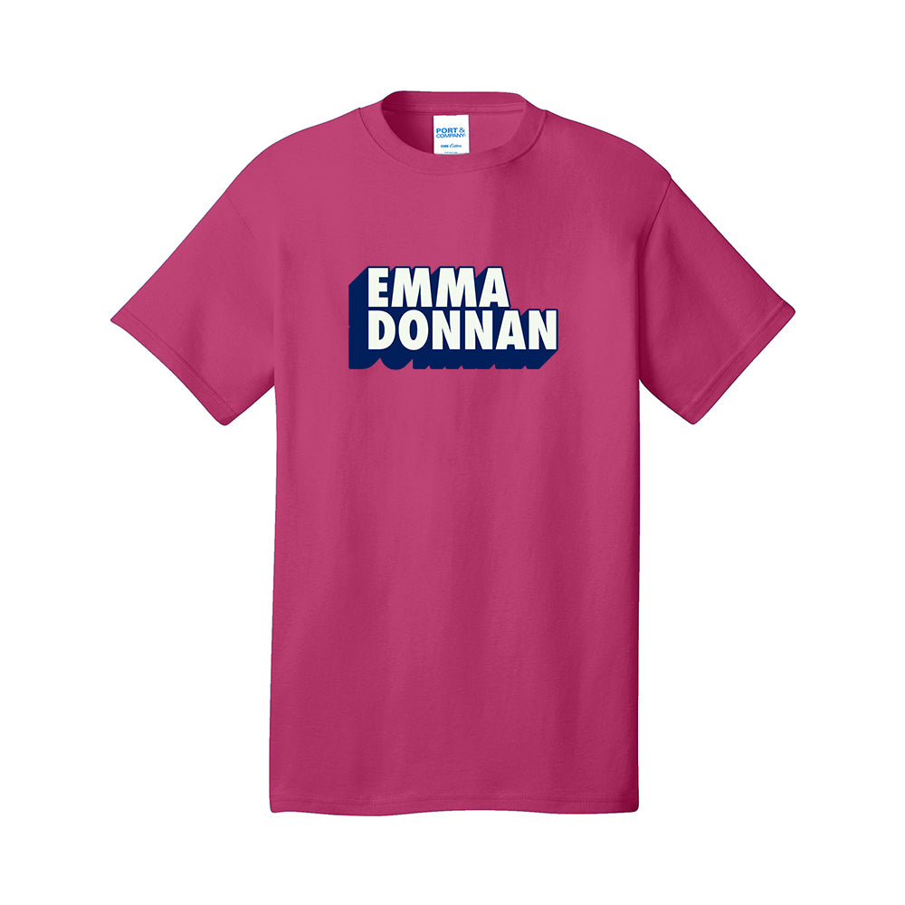 Emma Donnan - 3D Port & Company - Core Cotton Tee