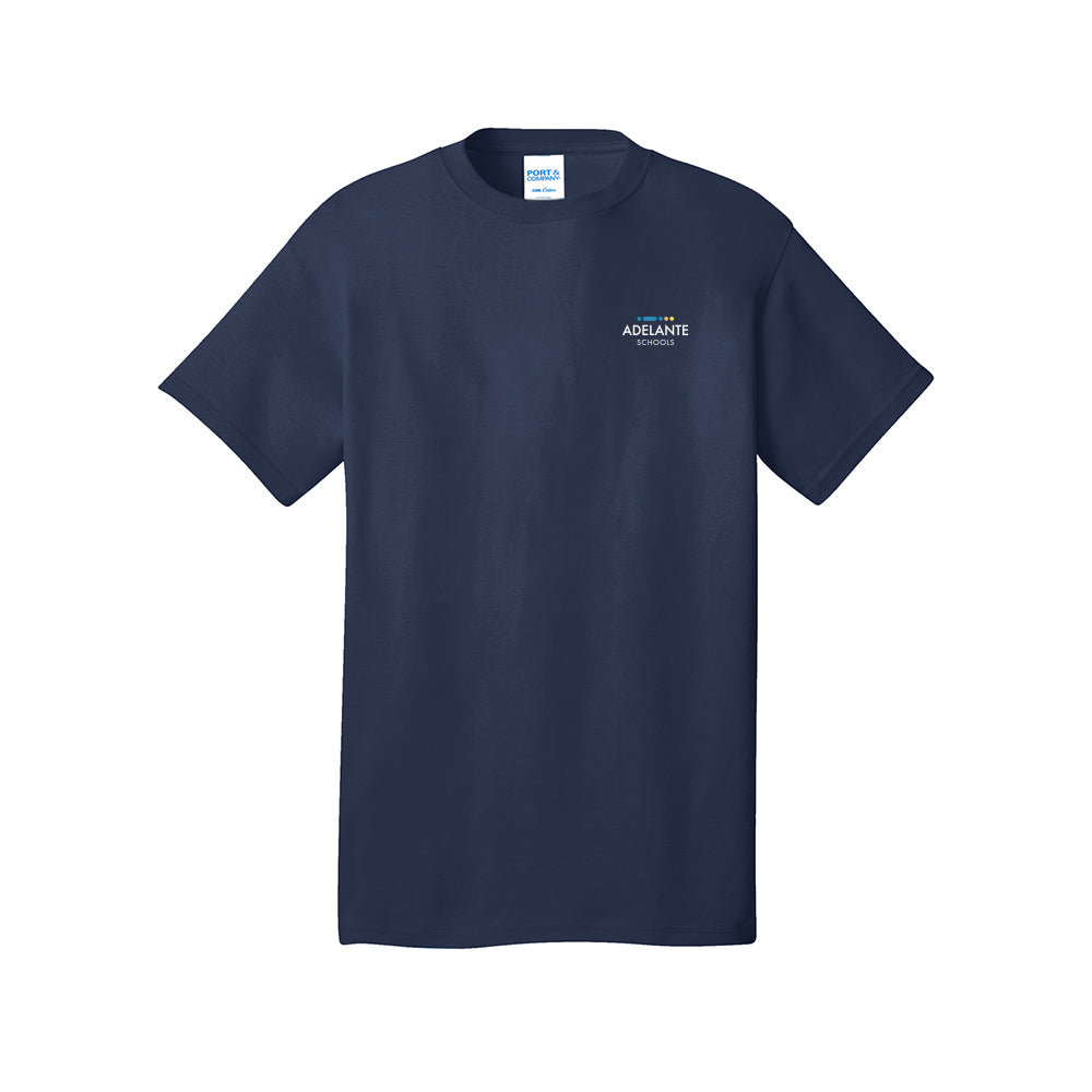Adult - Quick Ship: Port & Company Core Cotton Tee (Adelante)