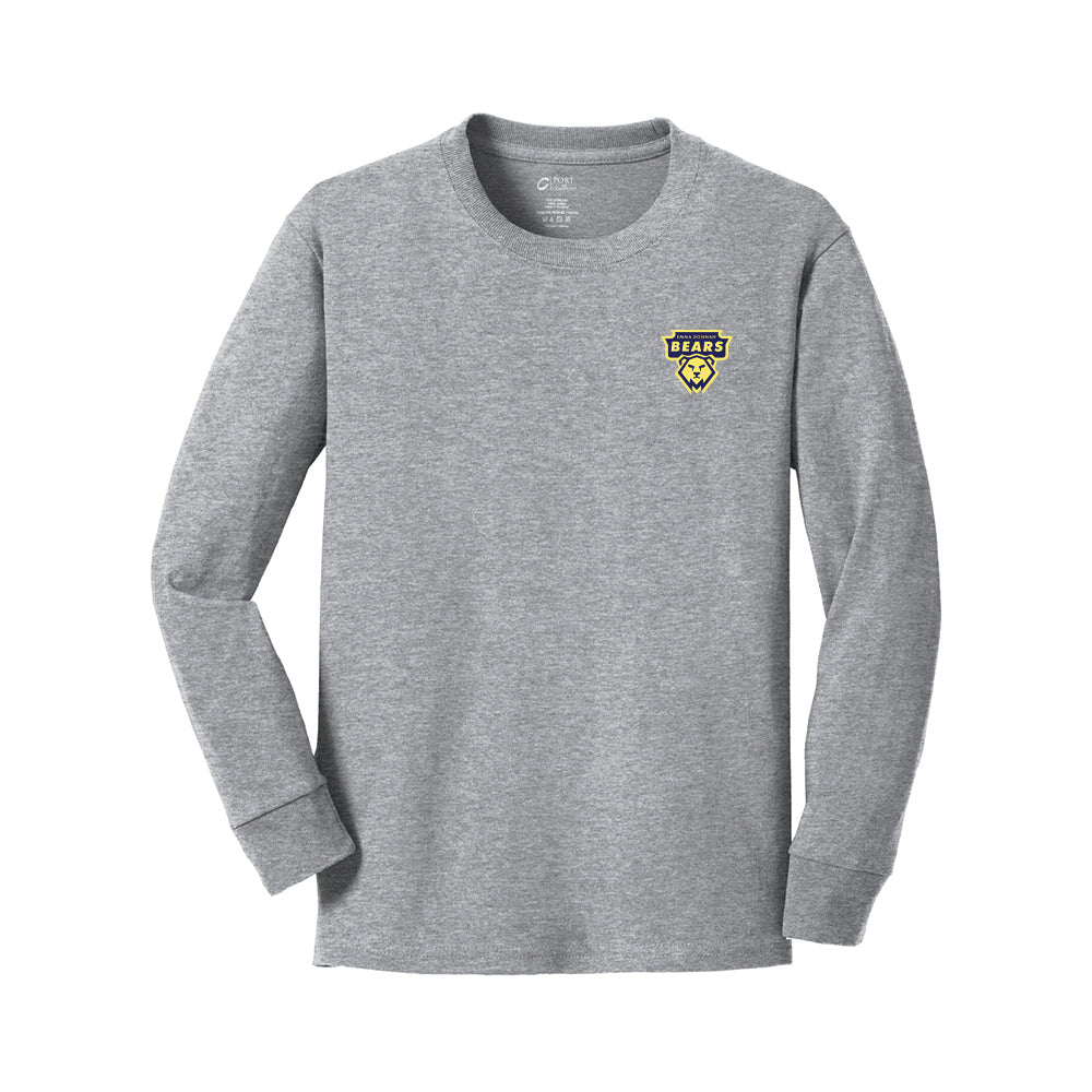 Youth - Port & Company - Youth Long Sleeve Core Cotton Tee (Emma Donnan)