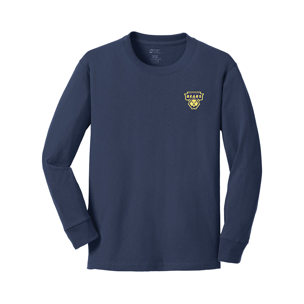 Youth - Port & Company - Youth Long Sleeve Core Cotton Tee (Emma Donnan)