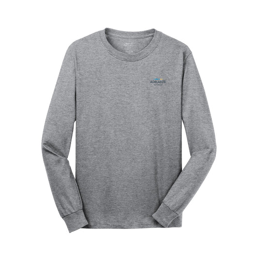 Adult - Port & Company Long Sleeve Core Cotton Tee (Adelante)