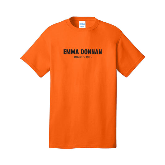 Emma Donan - Black Text - Port & Company - Core Cotton Tee