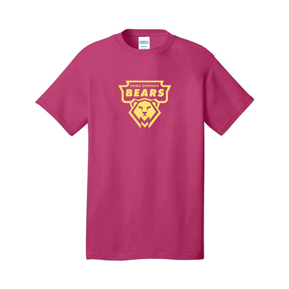 Adult - Port & Company Core Cotton Tee (Donnan Bear)
