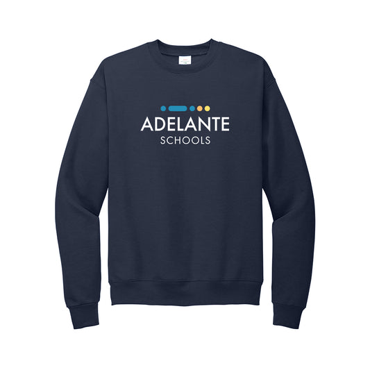 Adelante School - Hanes EcoSmart Crewneck Sweatshirt