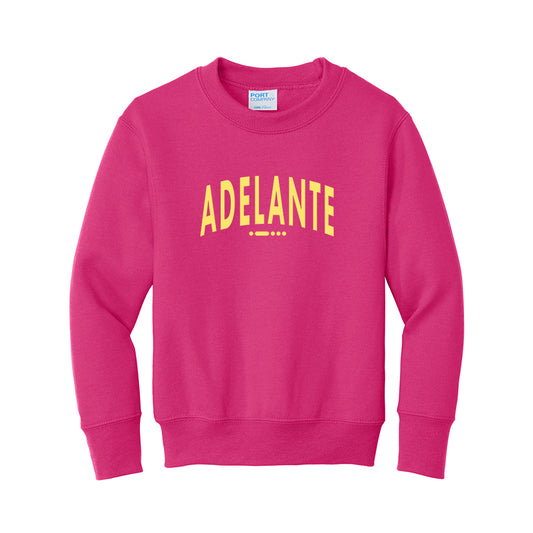 Adelante - Port & Company Youth Core Fleece Crewneck Sweatshirt