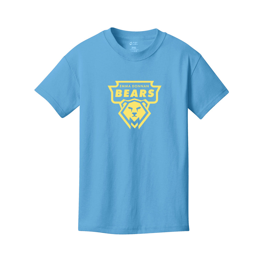 Youth - Port & Company Youth Core Cotton Tee (Donnan Bear)