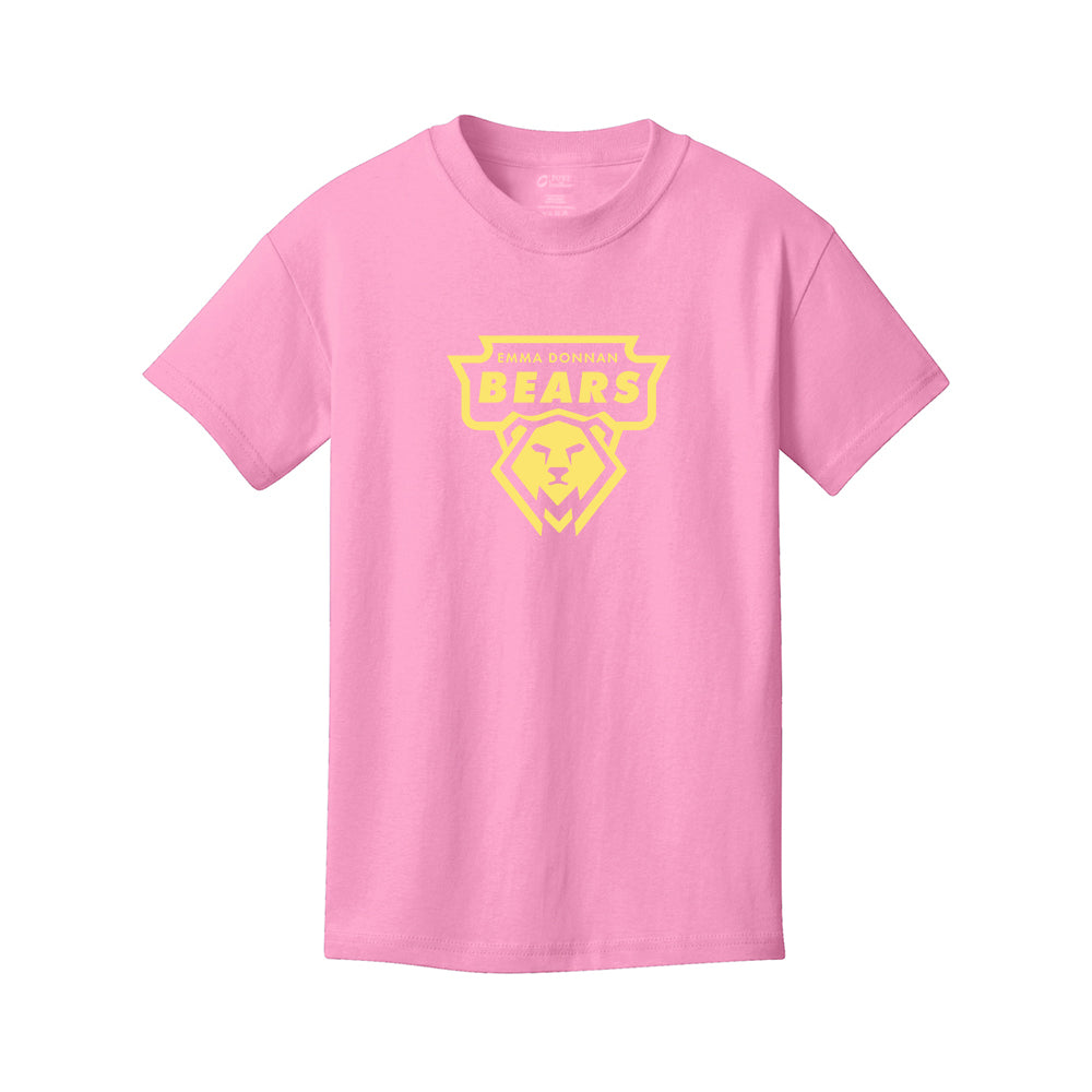 Youth - Port & Company Youth Core Cotton Tee (Donnan Bear)