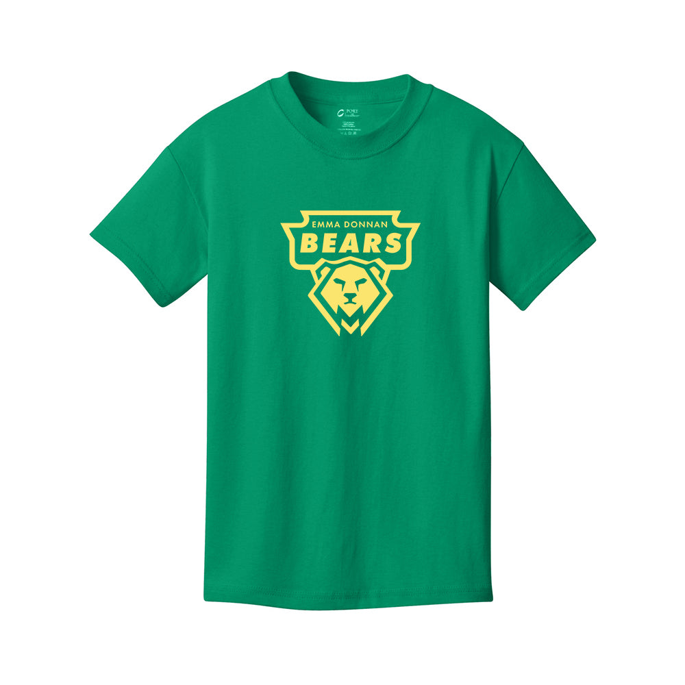 Youth - Port & Company Youth Core Cotton Tee (Donnan Bear)