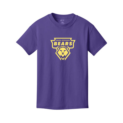 Youth - Port & Company Youth Core Cotton Tee (Donnan Bear)