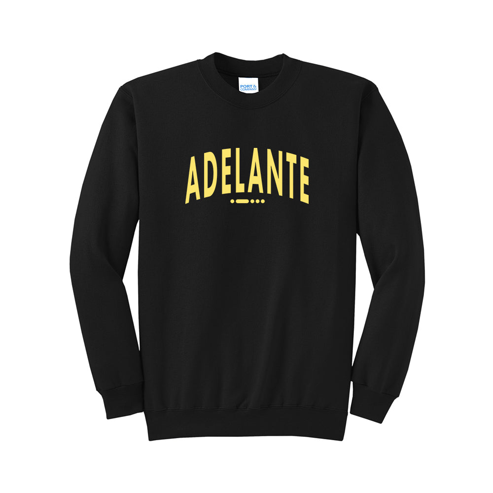 Adult - Port & Company Core Fleece Crewneck Sweatshirt (Adelante - Arch)