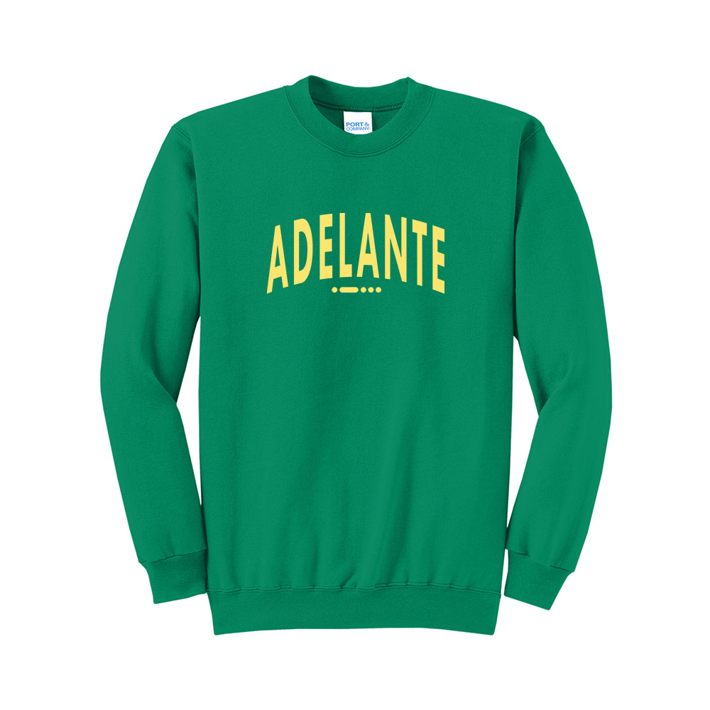 Adult - Port & Company Core Fleece Crewneck Sweatshirt (Adelante - Arch)