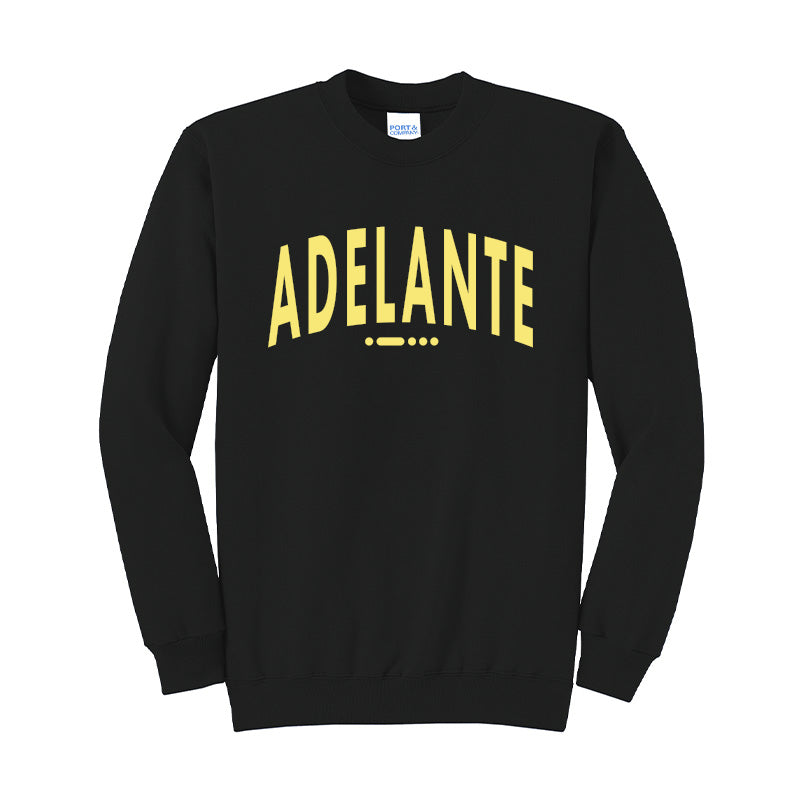 Adult - Port & Company Core Fleece Crewneck Sweatshirt (Adelante - Arch)