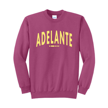 Adult - Port & Company Core Fleece Crewneck Sweatshirt (Adelante - Arch)