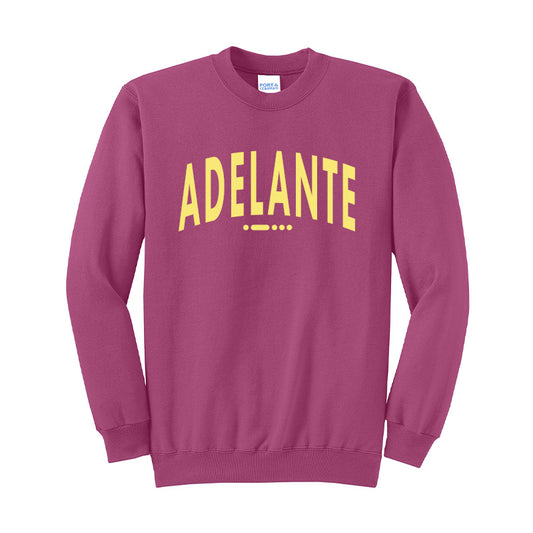 Adult - Port & Company Core Fleece Crewneck Sweatshirt (Adelante - Arch)