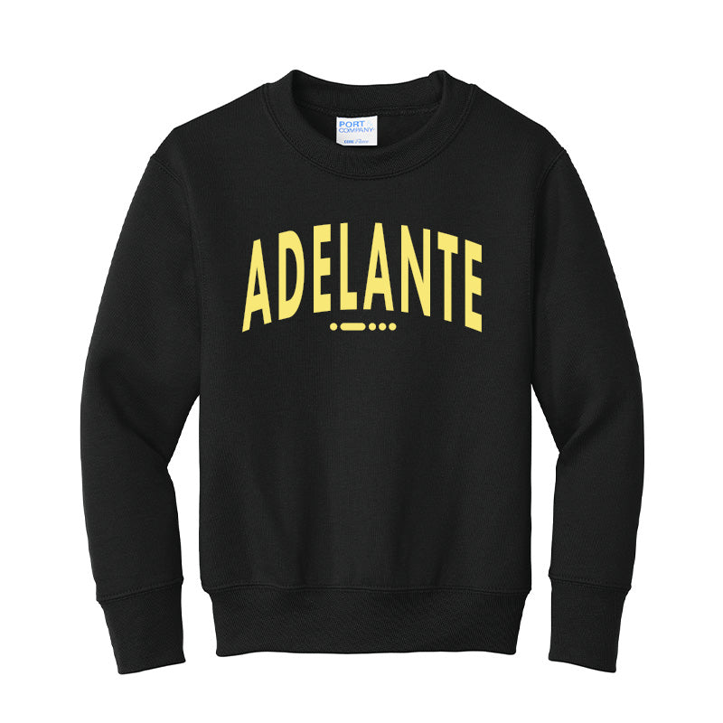 Youth - Port & Company Youth Core Fleece Crewneck Sweatshirt (Adelante - Arch)