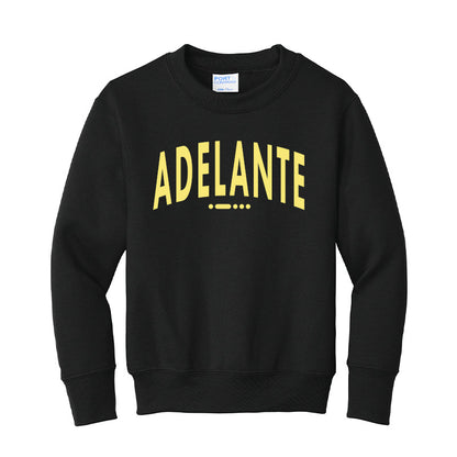 Youth - Port & Company Youth Core Fleece Crewneck Sweatshirt (Adelante - Arch)