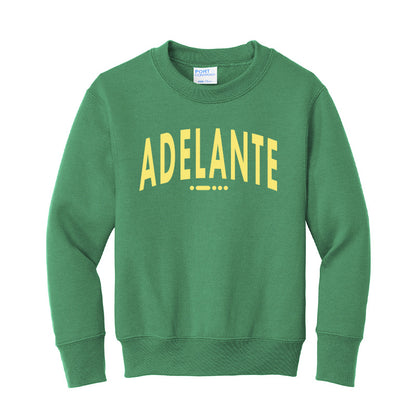 Youth - Port & Company Youth Core Fleece Crewneck Sweatshirt (Adelante - Arch)