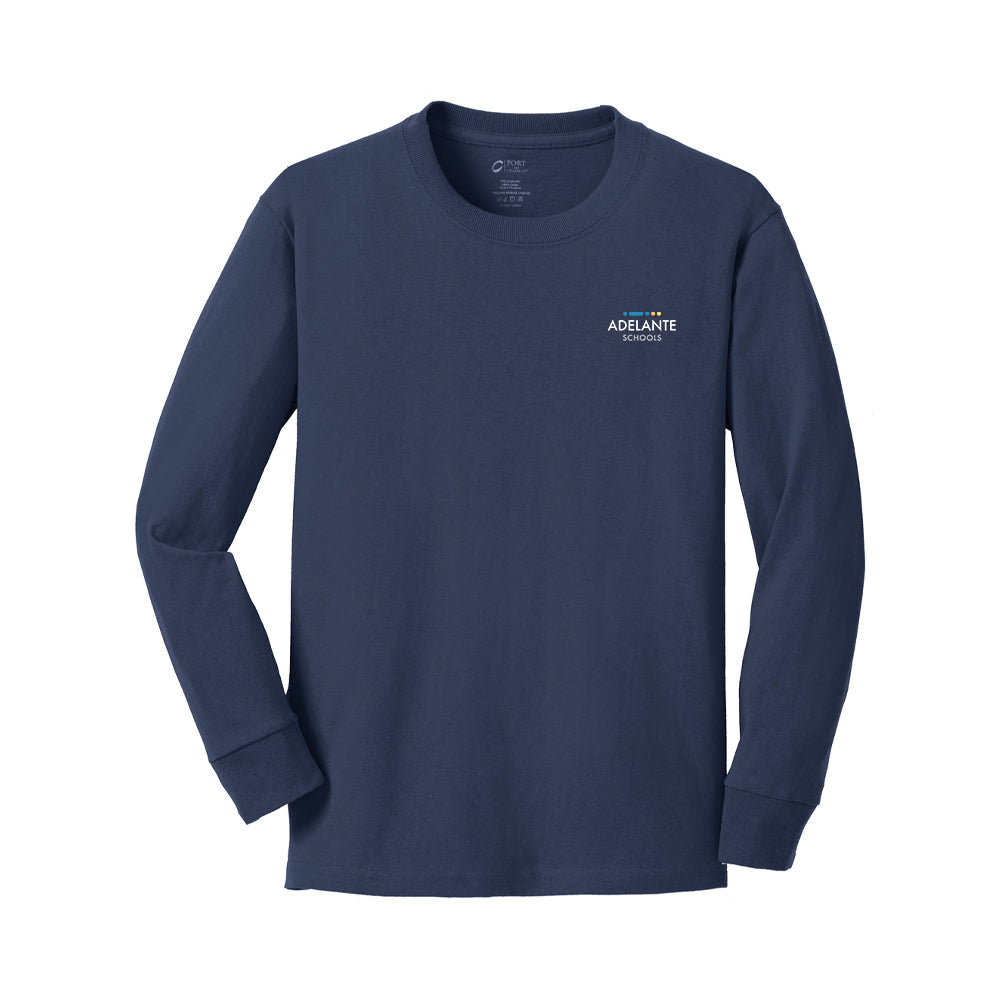 Port & Company - Youth Long Sleeve Core Cotton Tee